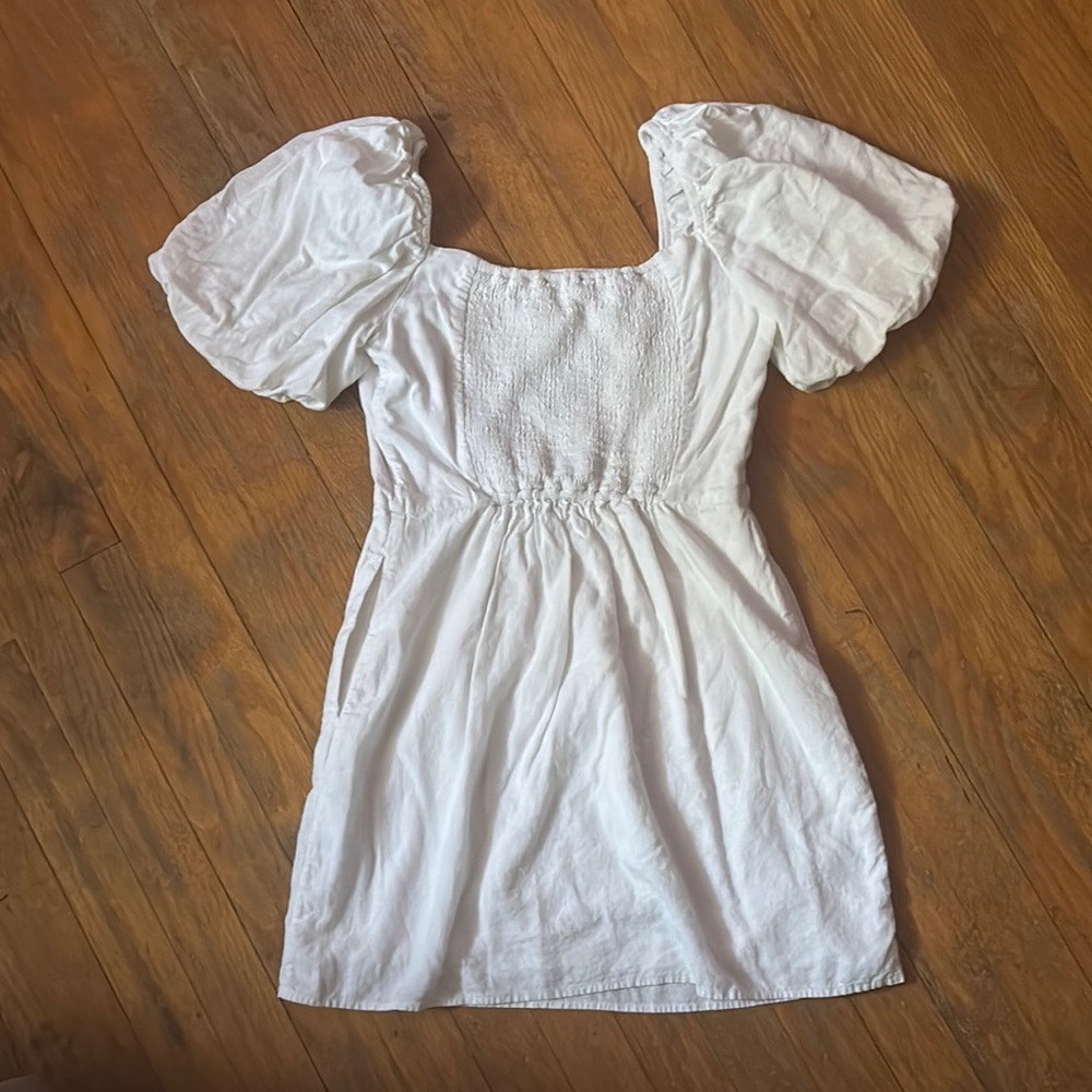 Abercrombie & Fitch White Mini Dress
